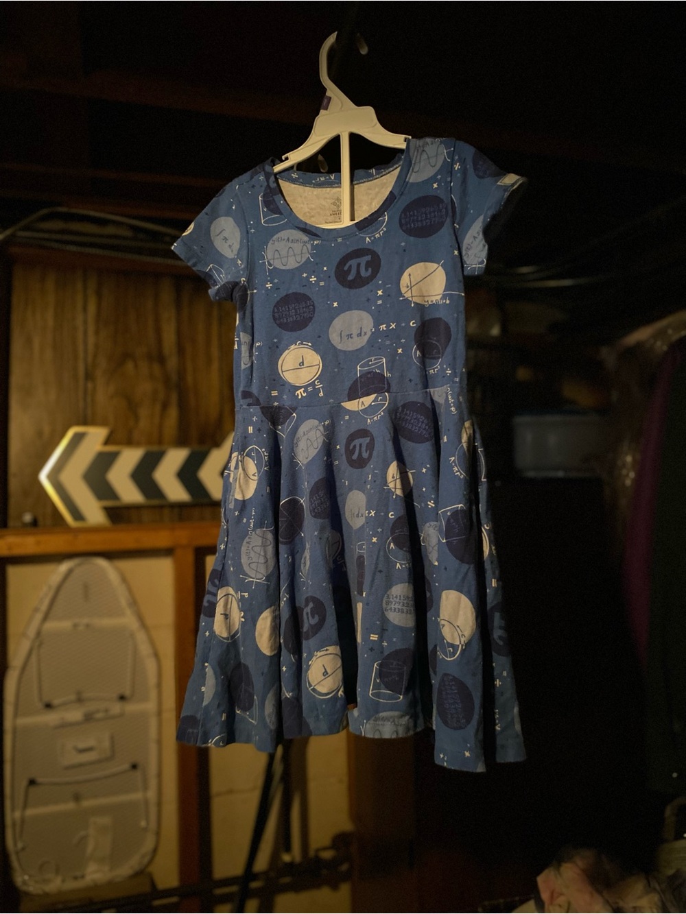 Princess Awesome Pi short sleeved dress